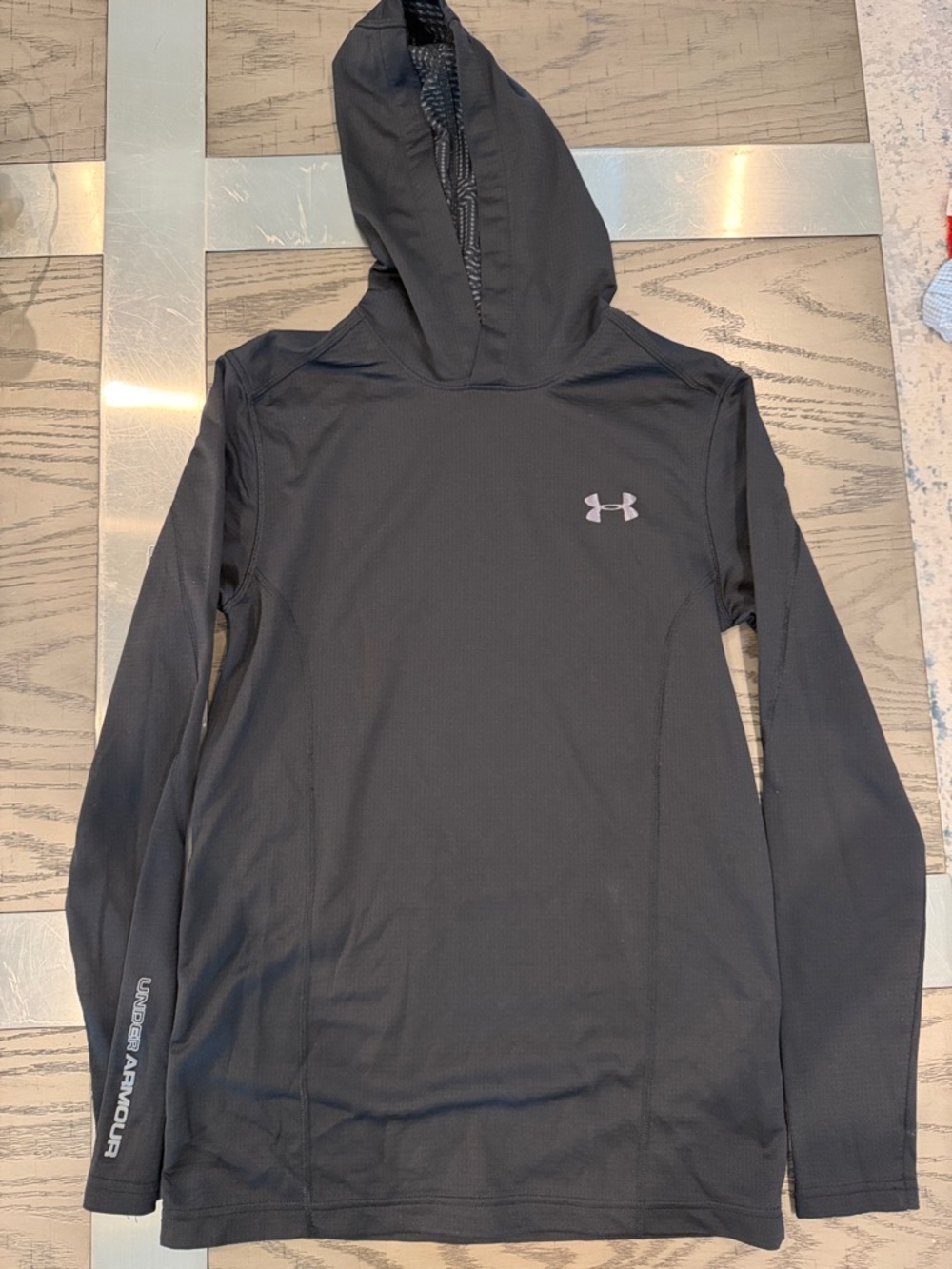 Under Armour Cold Gear Black Hoodie with Logo